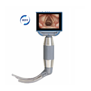 Videolaringoscópio visual portátil para uso veterinário, endoscópio de câmera de vídeo laringoscópio médico hospitalar - Product Image 3