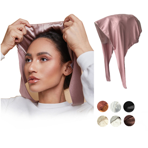 <span class=keywords><strong>Bonnet</strong></span> <span class=keywords><strong>Sous</strong></span>-<span class=keywords><strong>Hijab</strong></span> en Satin de Soie pour Femmes Musulmanes, avec Bande Élastique à <span class=keywords><strong>Nouer</strong></span> - Product Image 3