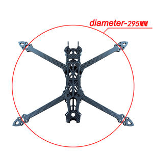 Servicio personalizado 7 pulgadas Espesor del brazo 5mm FPV Drone Kit GPS Drone Fpv Drones Quadcopter Freestyle Frame Kit - Product Image 5