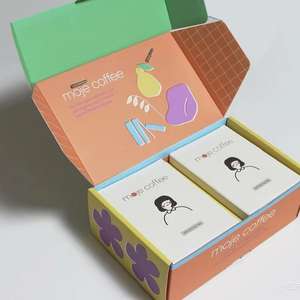 Caja de Cartón Corrugado de Materiales Reciclados Ecológicos <span class=keywords><strong>y</strong></span> Duraderos, Caja de Envío con Logotipo Personalizado en Relieve, Empaque Reutilizable de Alta Gama - Product Image 2