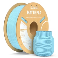 Filament PLA Mat ELEGOO 1,75 mm | Matériel d'impression 3D |   Impression facile, large choix de couleurs, matériau d'impression 3D, imprimantes 3D de grande taille