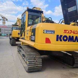 Excavadora sobre orugas Komatsu de segunda mano, equipo de maquinaria de construcción de excavación hidráulica mediana usada, de segunda mano - Product Image 3