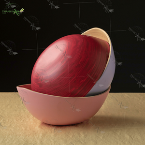 Juego de cuencos naturales de bambú hechos a mano cuencos de arroz ligeros ecológicos reutilizables para vajilla de cocina desechables para fiestas - Product Image 6