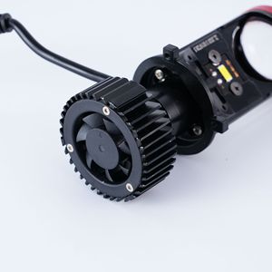 Đèn pha ô tô LED siêu sáng Y8, tụ sáng công suất cao tích hợp thấu kính xa, 12V/24V, bóng đèn mắt cá H4 độ chế, mẫu X3 - Product Image 4