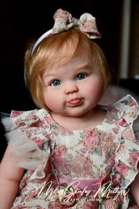 R & B nuovo modello 18-24 pollici realistico corpo morbido in Silicone <span class=keywords><strong>Mini</strong></span> vinile bambola Reborn giocattoli per bambine - Product Image 2