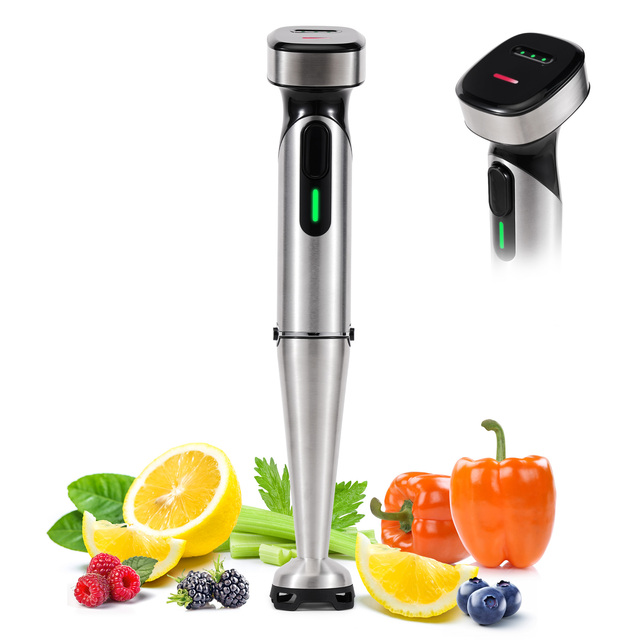 New Style Professional-Grade Hand Blender Variable Speed Rechargeable Hand Blender with 2500mAh Battery