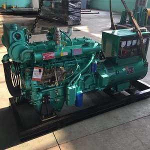 Tipo silencioso para generador marino de arranque eléctrico de 70KW 80KW para barco - Product Image 4