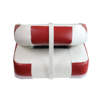 Nouveau Siège de Capitaine Rabattable en PU pour Bateau, Siège Pliant à Charnière pour Bateaux à Pontons, Yachts et Navires