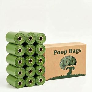 Échantillon Gratuit Hengtuo – Sacs à Crottes de Chien Biodégradables Premium, Distributeur de Sacs à Déchets Organiques pour Animaux de Compagnie, Idéal pour l'Extérieur – Vente Chaude - Product Image 1