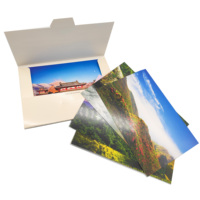 Personnalisable petit lot impression numérique Factory-Offred Art papier carte de voeux impression offset affaires et carte postale