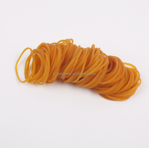 100% elastico in gomma naturale trasparente durevole elastico morbido elastico giallo 100 pz - Product Image 3