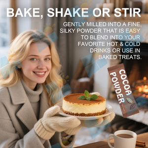 SUNI OEM ODM Marque privée Poudre de <span class=keywords><strong>cacao</strong></span> biologique <span class=keywords><strong>non</strong></span> sucrée Sans sucre Halal Vegan Jus de <span class=keywords><strong>cacao</strong></span> en poudre Bande pour boisson - Product Image 3