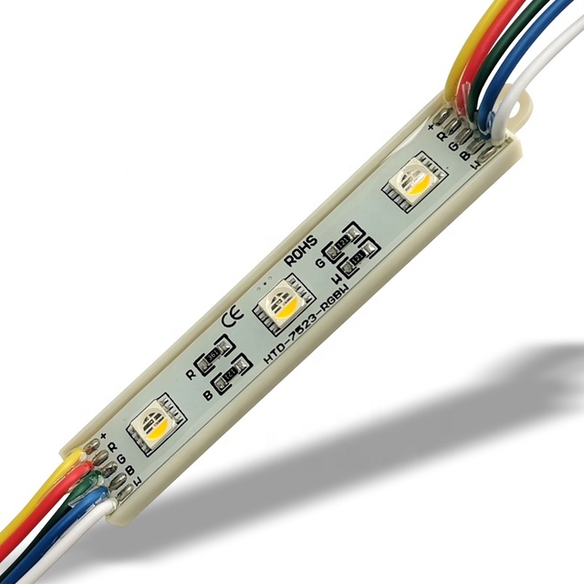 12V LED Modules Light SMD5050 RGBW Mini LED Injection Modules for Billboard Signs Advertisement Box Backlight Pixel Letter Sign