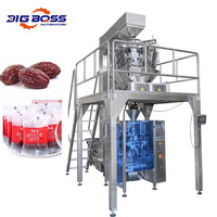 Petite machine d'emballage de remplissage de granules de graines de grain de bonbon de sachet de thé de café de poudre verticale automatique de 2g 50g 100g
