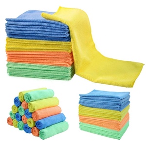 Vente flash 80% polyester 20% polyamide 30*30cm Serviette en microfibre Serviette de lavage de voiture <span class=keywords><strong>Vaisselle</strong></span> de cuisine Chiffon de nettoyage de la <span class=keywords><strong>vaisselle</strong></span> Serviette de cuisine - Product Image 2