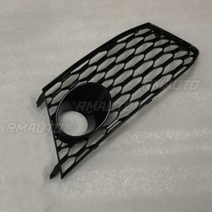 2x Car Front Bumper Fog <b>Light</b> Lamp Grille Grill Cover HONEYCOMB <b>HEX</b> for Audi RS7 2014 2015 2016 2017 2018 Car Styling - Product Image 5