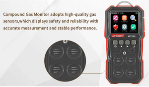 Gas Leak Detector Monitor đa Gas báo động sniffers dễ cháy tự nhiên Methane Propane Carbon Monoxide hydrogen sulfide <span class=keywords><strong>oxy</strong></span> - Product Image 6