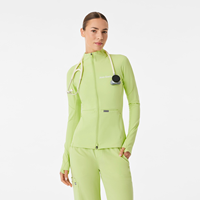 Ensemble de tenues médicales pour femmes en Spandex et Polyester Dobby, respirant et doux, pour la détection d'aiguilles, uniformes hospitaliers
