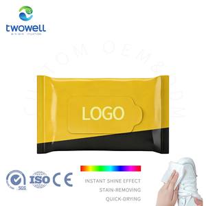 Salviette Altamente Assorbenti per Lucidare le Scarpe con Logo Personalizzato, Salviette Rapide per Sneaker per Pulizia all'Aperto - Product Image 1