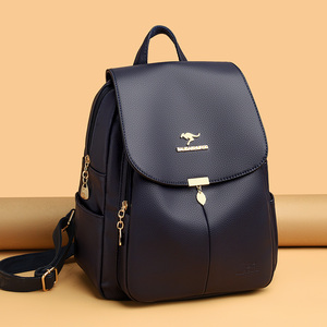 BALIDAISHUROO <span class=keywords><strong>Zaino</strong></span> da <span class=keywords><strong>Donna</strong></span> <span class=keywords><strong>in</strong></span> <span class=keywords><strong>Pelle</strong></span> di Alta Qualità, Marca Cinese Kangaroo Shoulder, Grande Capacità, Impermeabile, per Signore - Product Image 3