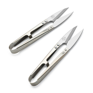Pin Yarn Scissors Stainless Steel U Shaped <b>Thread</b> Trimmer Cross Stitch Sewing <b>Tool</b> - Product Image 5
