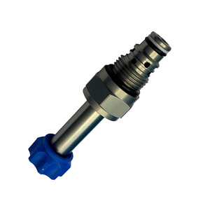 Vanne à cartouche hydraulique Shanghai Maile Hydraulics 2 positions 2 voies normalement ouverte EP08-23, vanne de commande électrique filetée - Product Image 1