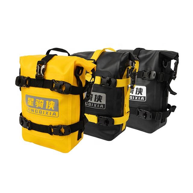 Waterproof PVC Motorcycle Front Bumper Bag Small Hanging Storage