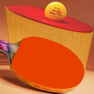 <span class=keywords><strong>Raquette</strong></span> <span class=keywords><strong>de</strong></span> tennis <span class=keywords><strong>de</strong></span> table Double Fish Diamond Series, niveau professionnel, haute performance, 7 couches, bois plein + fond en fibre <span class=keywords><strong>de</strong></span> carbone - Product Image 2