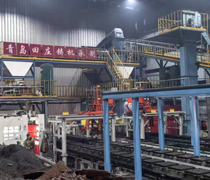 Línea <span class=keywords><strong>de</strong></span> moldeo <span class=keywords><strong>de</strong></span> matraz horizontal <span class=keywords><strong>de</strong></span> alta presión automática, maquinaria <span class=keywords><strong>de</strong></span> fundición - Product Image 4