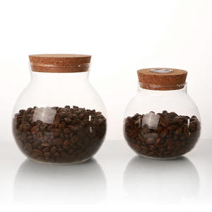 Pot en verre transparent exquis liège Micro paysage bouteille écologique Terrarium conteneur Aquarium veilleuse réservoir de poissons décor verre - Product Image 1