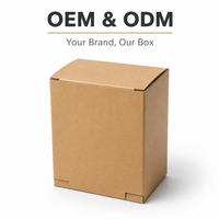 Maßgefertigte Wellpappe-Box mit Automatikboden Schnell Aufbaubare Versandbox für E-Commerce-Versandverpackungen Großhandel