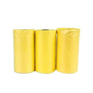 Sacs à déjections canines écologiques personnalisables avec logo, distributeur en gros, sacs en plastique pour ramassage des excréments d'animaux - Product Image 2