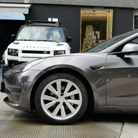 Film de protection de voiture Wrapmaster 1,52*15m 7,5mil TPU PPF gris ébène métallisé liquide brillant auto-réparateur anti-rayures UV