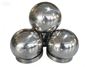 ลูกลอยสแตนเลส SUS304 316L ขนาด 50 มม. 60 มม. 70 มม. 80 มม. สำหรับการบำบัดน้ำและวิศวกรรมสิ่งแวดล้อม - Product Image 5