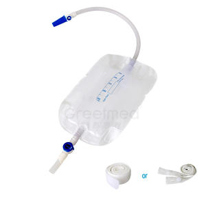 Dispoz-bolsa para coleção de urina a, bolsa descartável para perna com cinto, 250, 500, 600, <span class=keywords><strong>750ml</strong></span> - Product Image 2