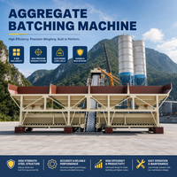 Centrale à béton Haigang 4800L avec contrôle automatique PLC, productivité 320m/h, moteur et engrenages pour usage commercial