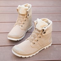 Bottes de randonnée en toile pour hommes, bottes montantes en toile, nouvelle collection d'usine, 2020