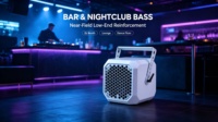 Haut-parleur coaxial de proximité KB8 8 pouces 150W RMS blanc, enceinte PA suspendue pour discothèque et home cinéma
