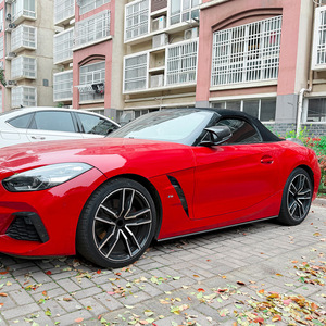 Bmw Z4 G29 Side Skirt Spoiler Body Kit Piano Black Carbon Fiber Texture Abs Material For Car Modification - Product Image 2