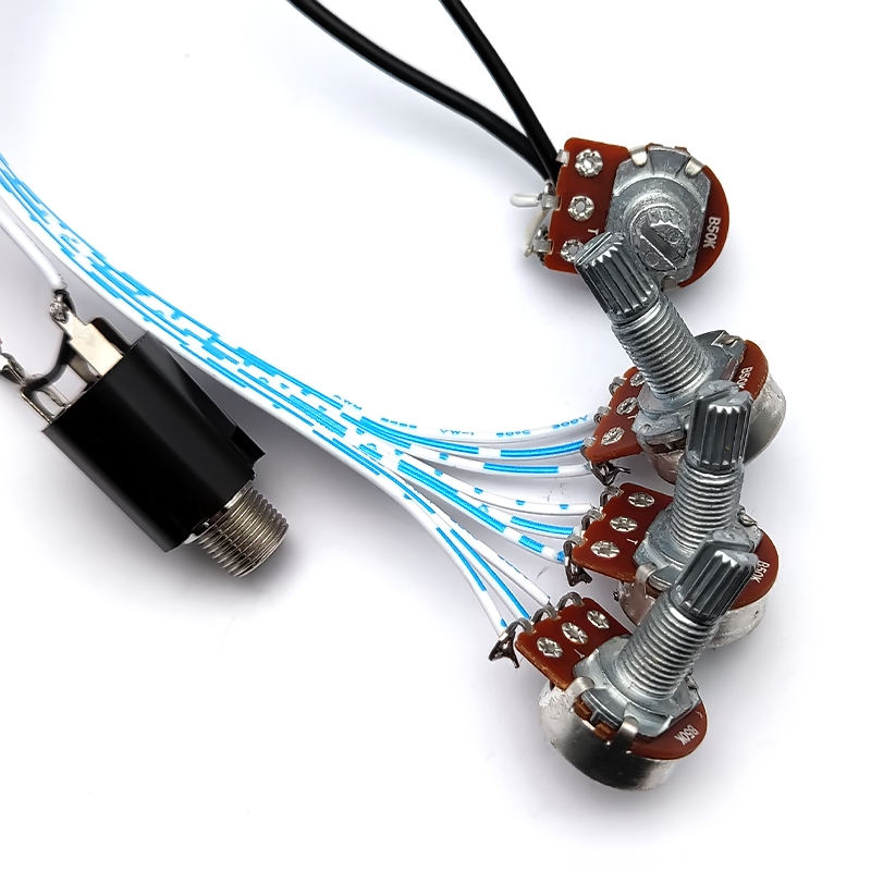 配線済み3バンドアクティブベース回路アクティブ & パッシブEQ