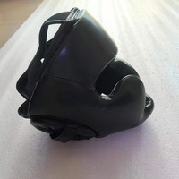 Casque de kick-boxing en cuir PU, protection de la tête, équipement d'entraînement thaïlandais MMA Sanda, adultes et enfants, modulaire