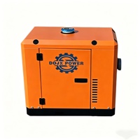 Générateur diesel mobile super silencieux 5-8KW 480V 60/50Hz ATS AVR Démarrage à distance Direct usine Alimentation de secours domestique et extérieure