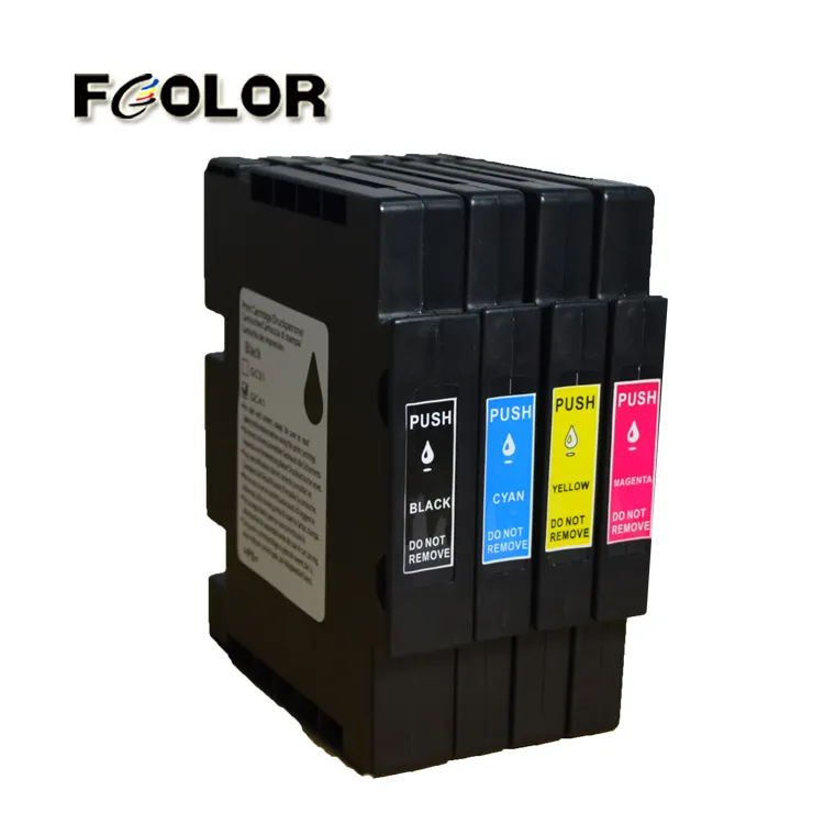 Cartucho de tinta de serra compatível com ricoh, sg400 e sg800 com tinta de subolmação