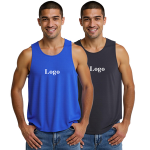 Mens <b>Running</b> Gym Fitness Wear Training Vest Sports Sleeveless Shirt Basketball Football Marathon Athletics Clothing - Product Image 1