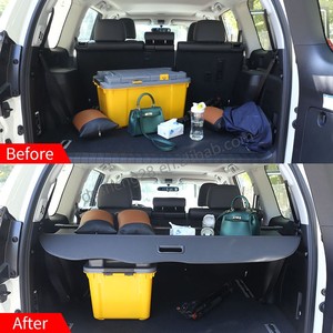 Cache-bagages arrière rétractable pour Toyota Land Cruiser Prado LC150 2018+ – Volet de sécurité pour <span class=keywords><strong>coffre</strong></span> arrière - Product Image 4