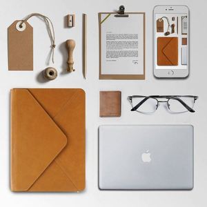Housse pour ordinateur portable en cuir PU résistant à l'eau, fabriquée en usine BSCI, personnalisée, imperméable pour iPad Pro, MacBook Air et Pro Notebook 13-13.3 - Product Image 4