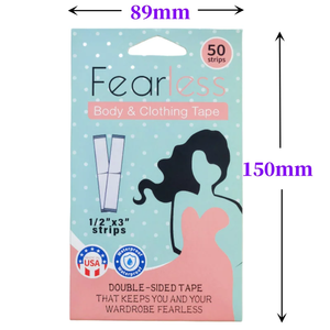 Fashion Tape Strips Double Sided Body Tape <b>Kit</b> Clothing Adhesive Variety Pack Strips Dots for All Outfits Transparent Tape - Product Image 2