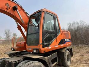 Excavadora de Ruedas Doosan DH150W-7 de Bajo Número de Horas, Original de Corea, 15 Toneladas, Usada, DH150W DH140W DX150W - Product Image 4