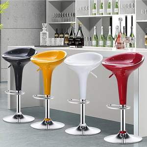 Siège en plastique ABS espagnol <span class=keywords><strong>de</strong></span> haute qualité <span class=keywords><strong>banc</strong></span> Vintage chaise <span class=keywords><strong>de</strong></span> Restaurant hauteur réglable tabouret <span class=keywords><strong>de</strong></span> Bar pivotant à Base chromée à 360 degrés - Product Image 3