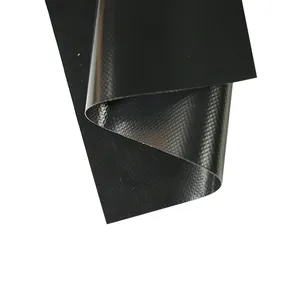 Heavy Duty Bag Material Matte Black 1000D Phthalate-Free Recycled PVC Tarpaulin 1.5M Width